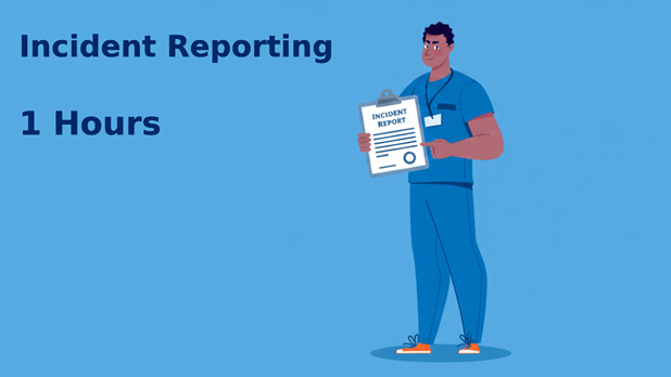 CEU course for healthcare professionals - Reporting Major Incidents, Adverse Incidents & Facility Emergency Procedures